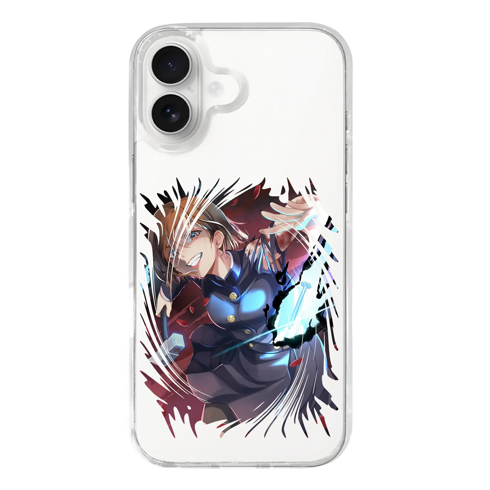 呪術廻戦 グッズ,釘崎 野薔薇 - iPhone 17シリーズ 透明スマホケース – 薄型・耐衝撃・精密フィット保護カバー